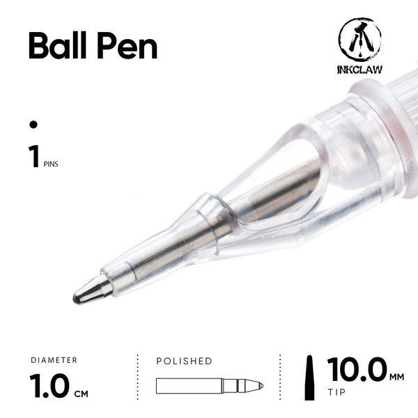 Inkclaw|1.0mm Ballpoint Pen Cartridge 10本/1箱