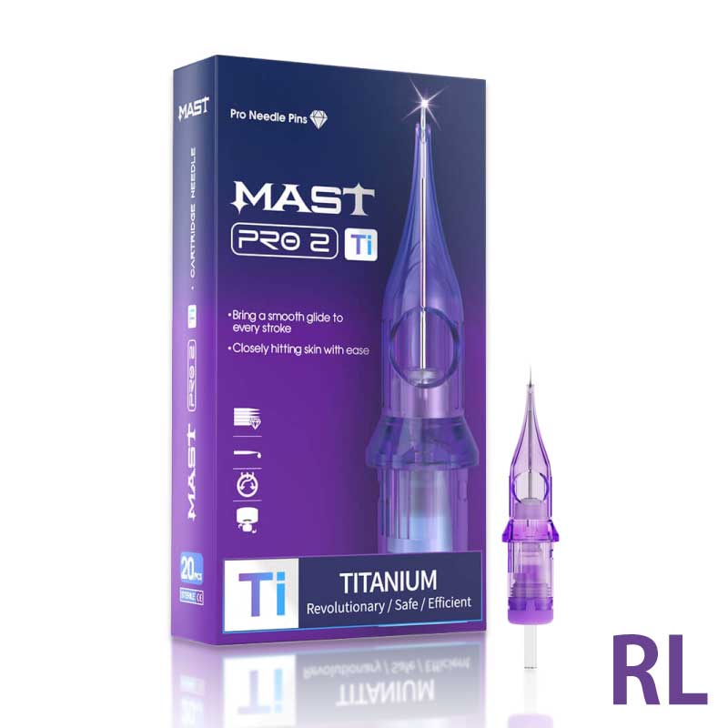 MAST Pro 2｜Titanium Series ラウンドライナー 20個 – FLAG Tattoo Supply