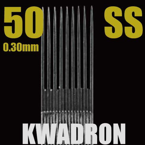 KWADRON 0.30mm ニードル スムースシェーダー(SS) 1箱50本入り