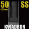 KWADRON 0.30mm ニードル スムースシェーダー(SS) 1箱50本入り
