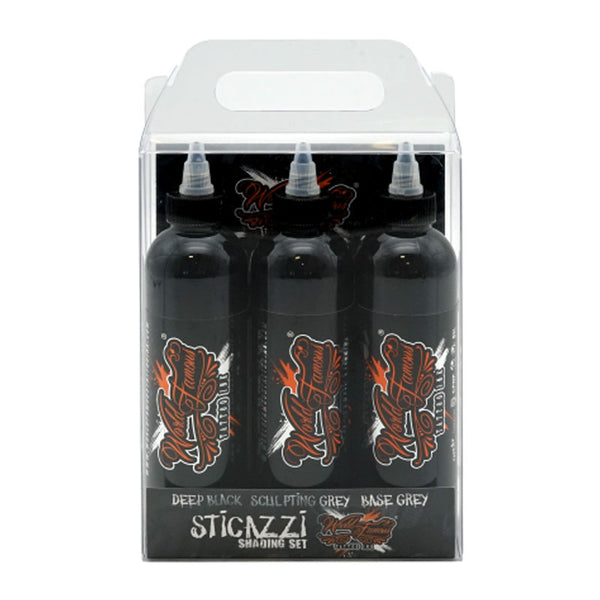 WFInk|STICAZZI BLACK SHADING SET