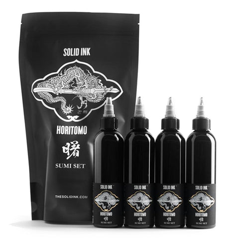 SOLID INK|Horitomo Sumi Set 4本セット