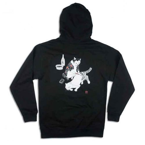 Tebori Cat Hoodie