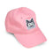 Pink Cat Head Dad Hat