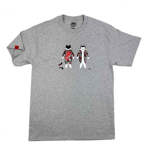 【SALE】Gray Koi Cat Tee