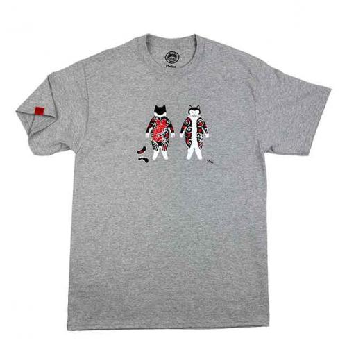 【SALE】Gray Koi Cat Tee