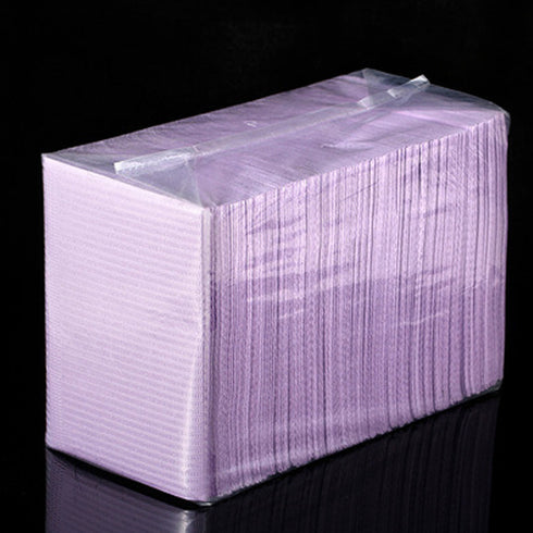 吸水ペーパータオル125枚入 パープル