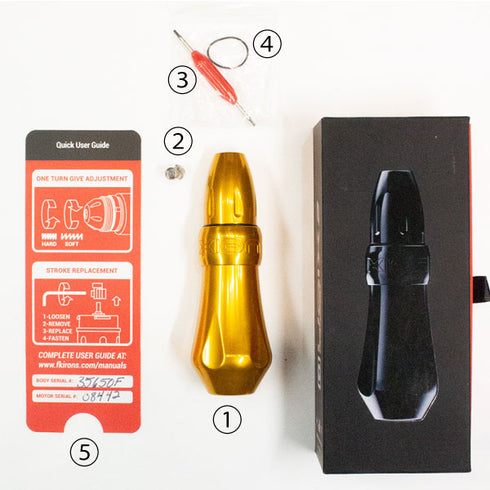 FK Irons Spektra Xion Gorilla Gold Rush