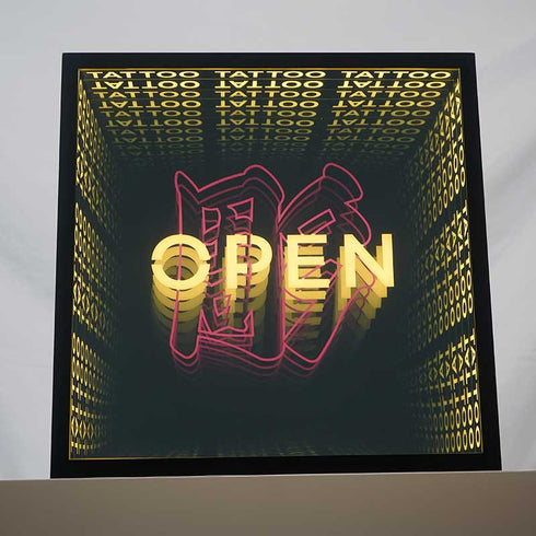 3Dサイン|彫・OPEN