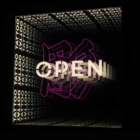 3Dサイン|彫・OPEN