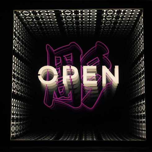 3Dサイン|彫・OPEN