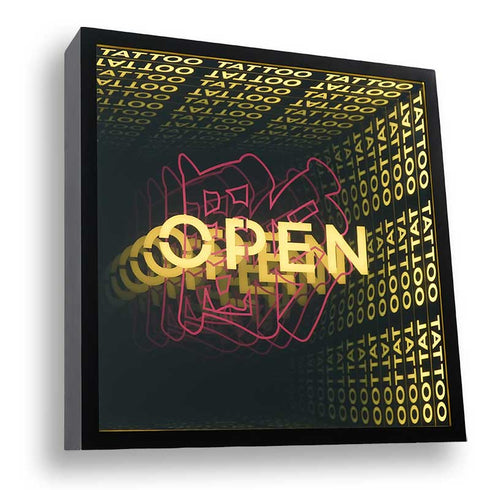 3Dサイン|彫・OPEN