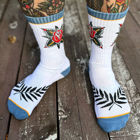 Trad Rose Socks