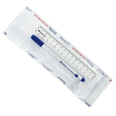 日本製|スキンマーカー ルーラー付 1本