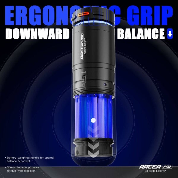 Dragonhawk|Mast Racer Pro|ブラック|4.2mm ストローク