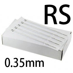 12ゲージ(0.35mm)ニードル ラウンドシェーダー(RS) 1箱50本入り