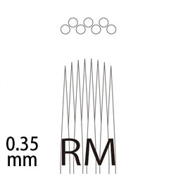 12ゲージ(0.35mm)ニードル Rマグナム(RM) 10本