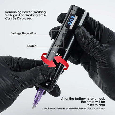 Dragonhawk|Mast Lancer|ブラック|3.5mm ストローク