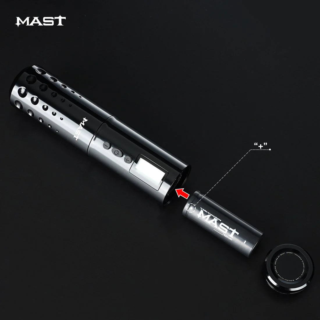 Dragonhawk|Mast Lancer|ブラック|3.5mm ストローク