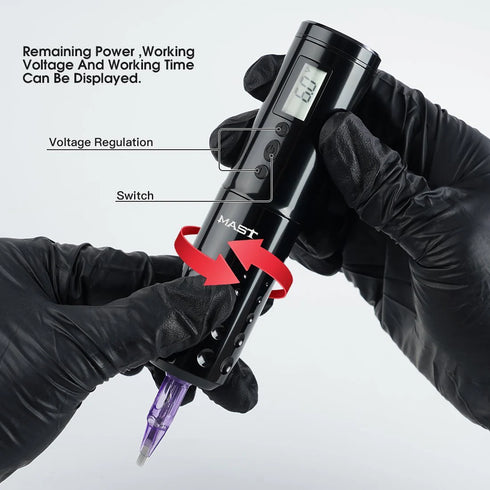 Dragonhawk|Mast Lancer|ブラック|4.2mm ストローク