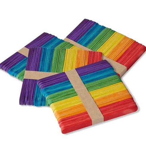 カラーウッドスティック 50本