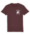 Dry Stone Swallow & Dagger T-Shirt - Burgundy (Unisex)