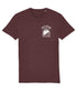 Dry Stone Swallow & Dagger T-Shirt - Burgundy (Unisex)