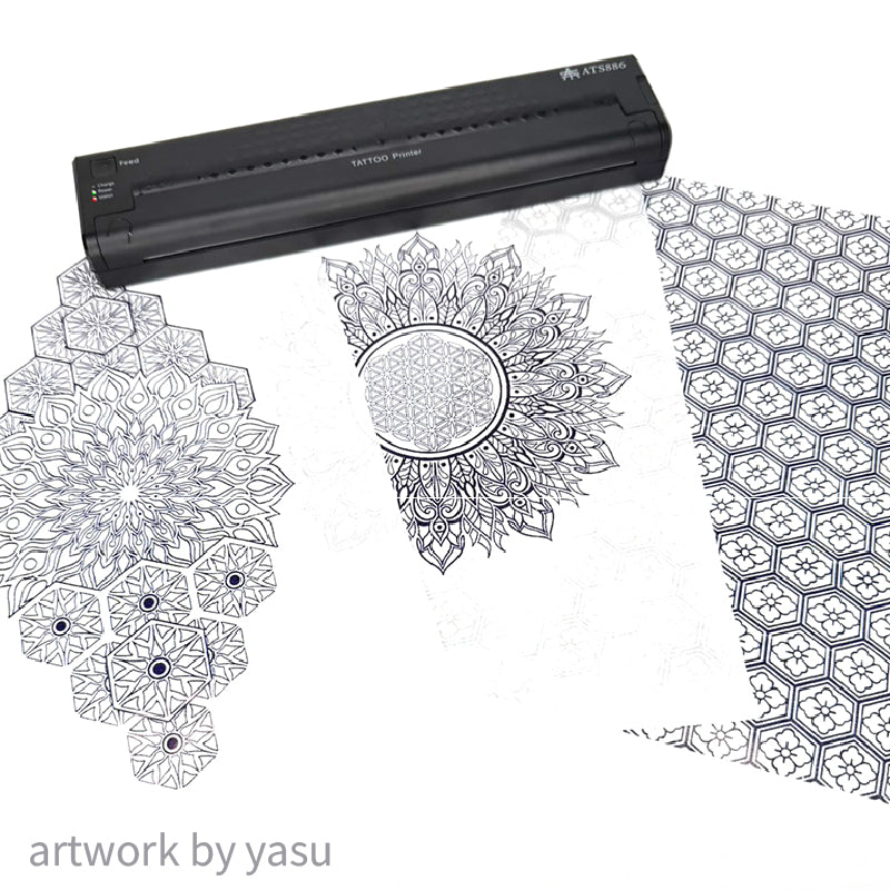 BOKUSAI | Tattoo Stencil Paper | 100 Sheets/Box