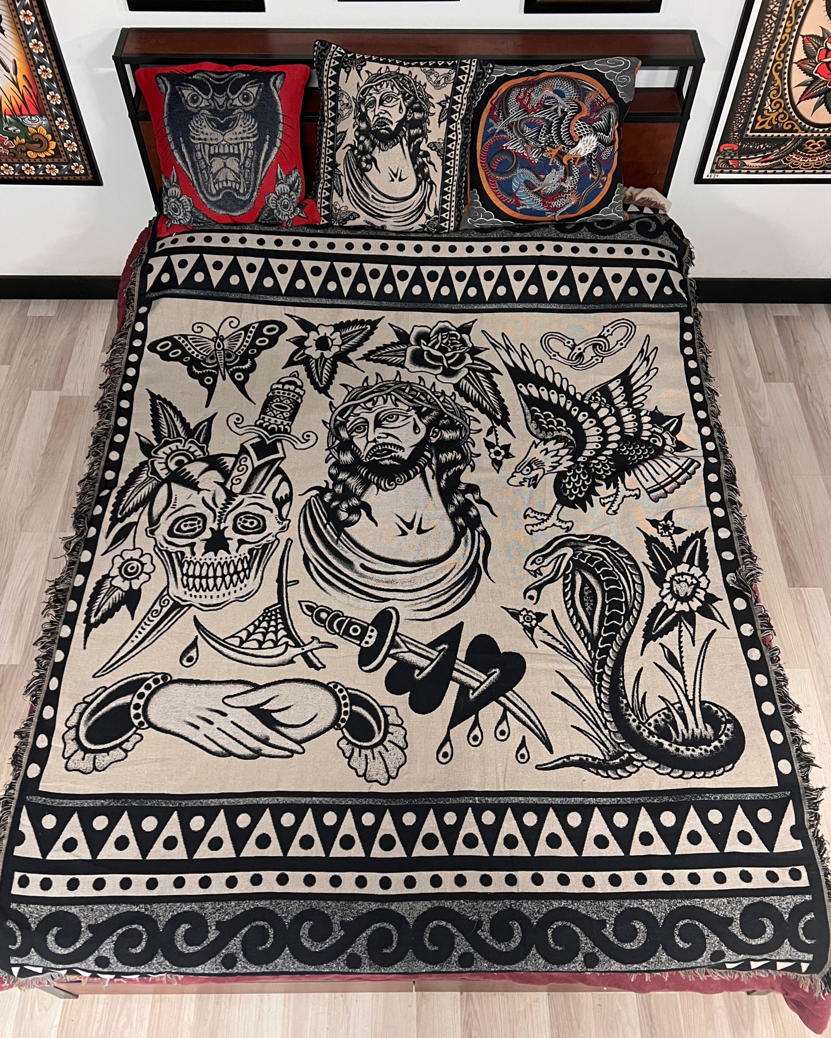 Flash Woven Sherpa Blanket