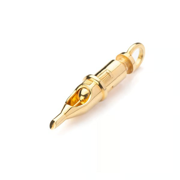 Inkclaw|Tiny Round Liner Pendant Version 2|Gold Plated
