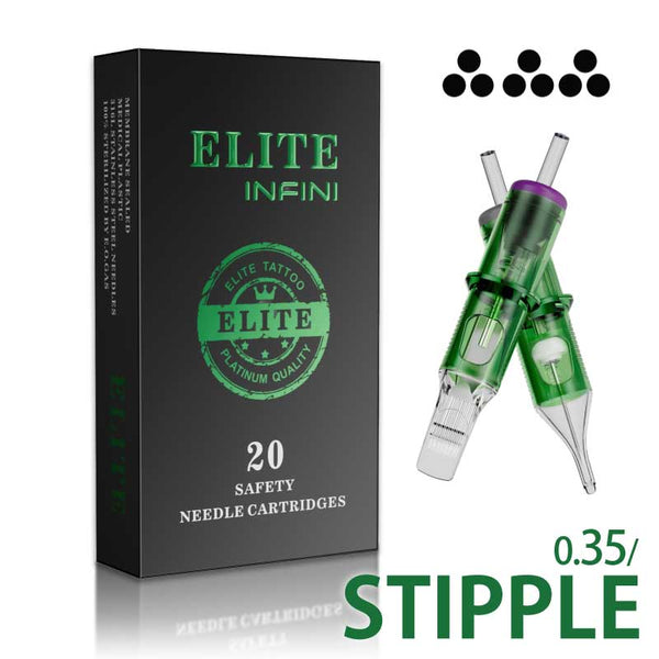 ELITE INFINI|スティップルシェーダー(0.35mm STIPPLE)20個入/箱