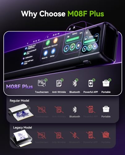 Phomemo|Tattoo Stencil Printer M08F Plus|Black