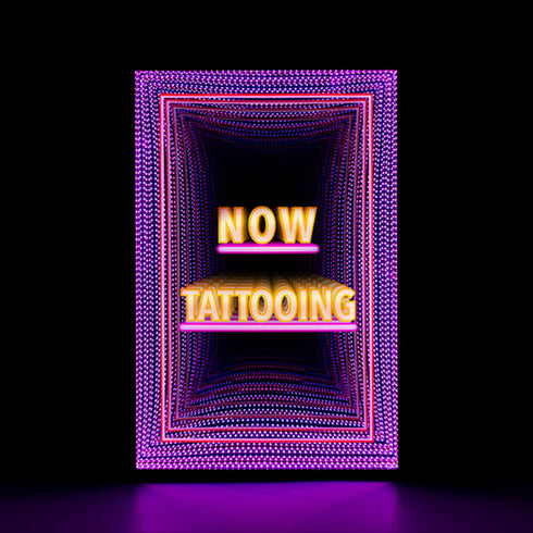 インフィニティーミラーサイン|NOW TATTOOING