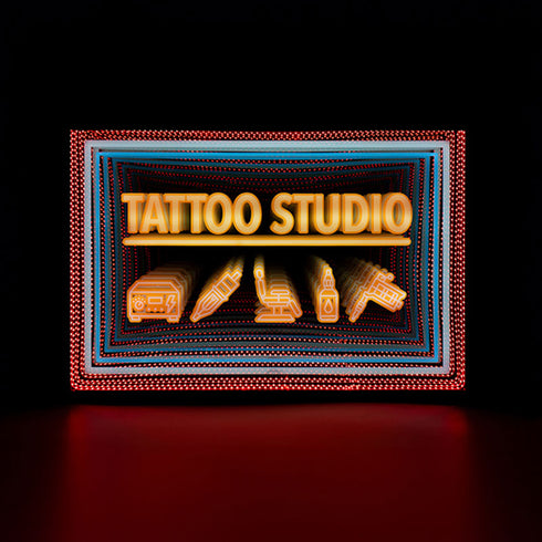 インフィニティーミラーサイン|TATTOO STUDIO