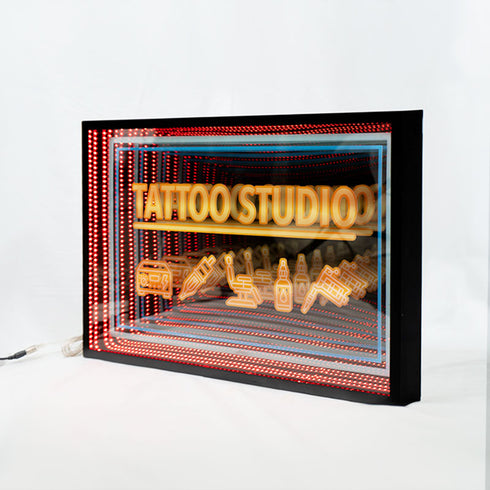 インフィニティーミラーサイン|TATTOO STUDIO