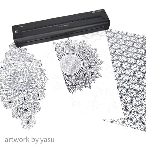 Bluetooth Wireless ステンシルプリンター ATS886