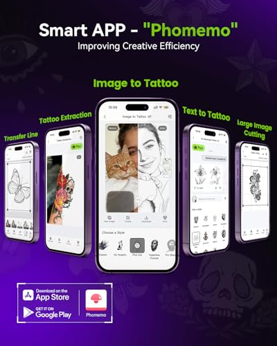 Phomemo|Tattoo Stencil Printer M08F Plus|Black