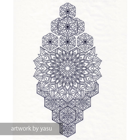 BOKUSAI|タトゥーステンシルペーパー|100シート/1箱