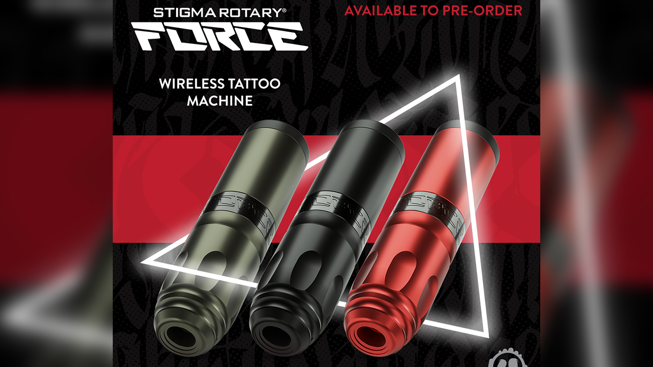 Stigma-Rotaryが誇るペン型最新マシン『Force』。その実力と機能、デザインに迫る！