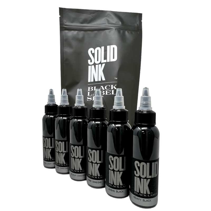 SOLID INK｜BLACK LABEL 6本セット