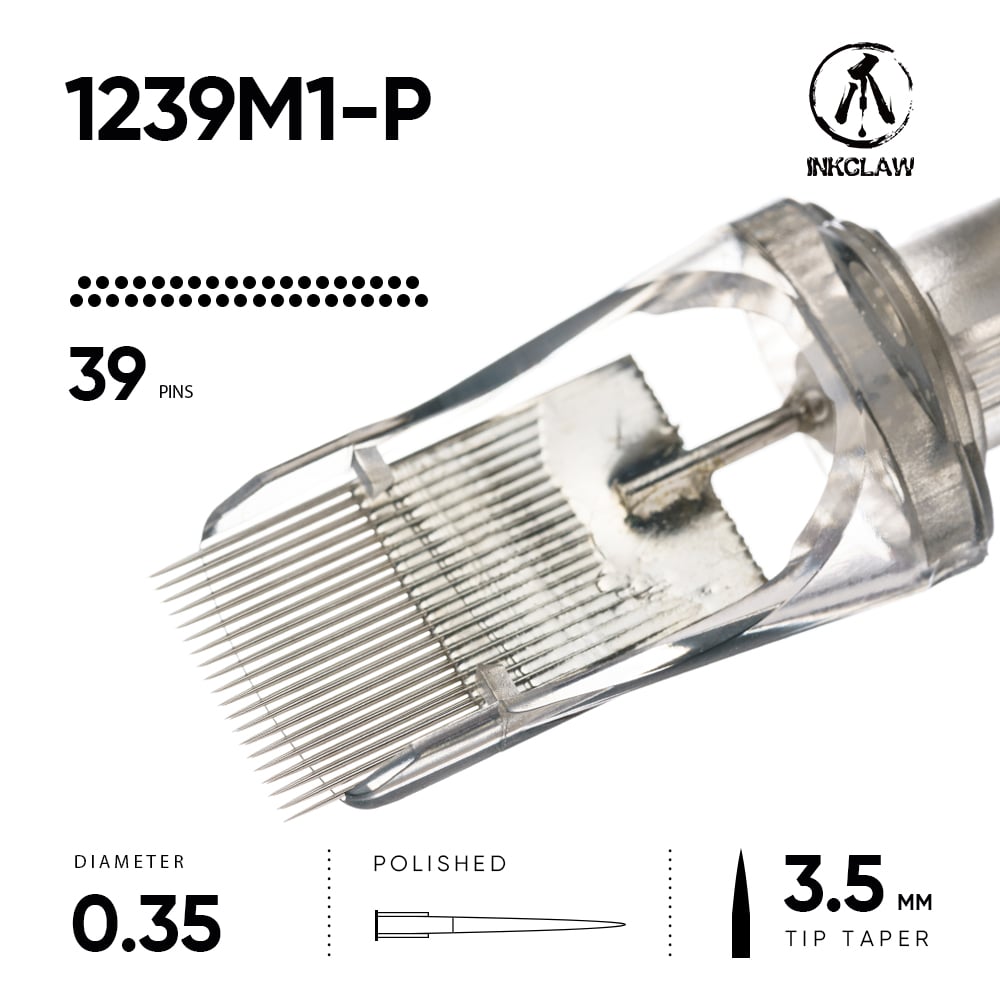 Inkclaw｜39 マグナム(0.35mm MG) Tattoo Cartridges 10本/1箱