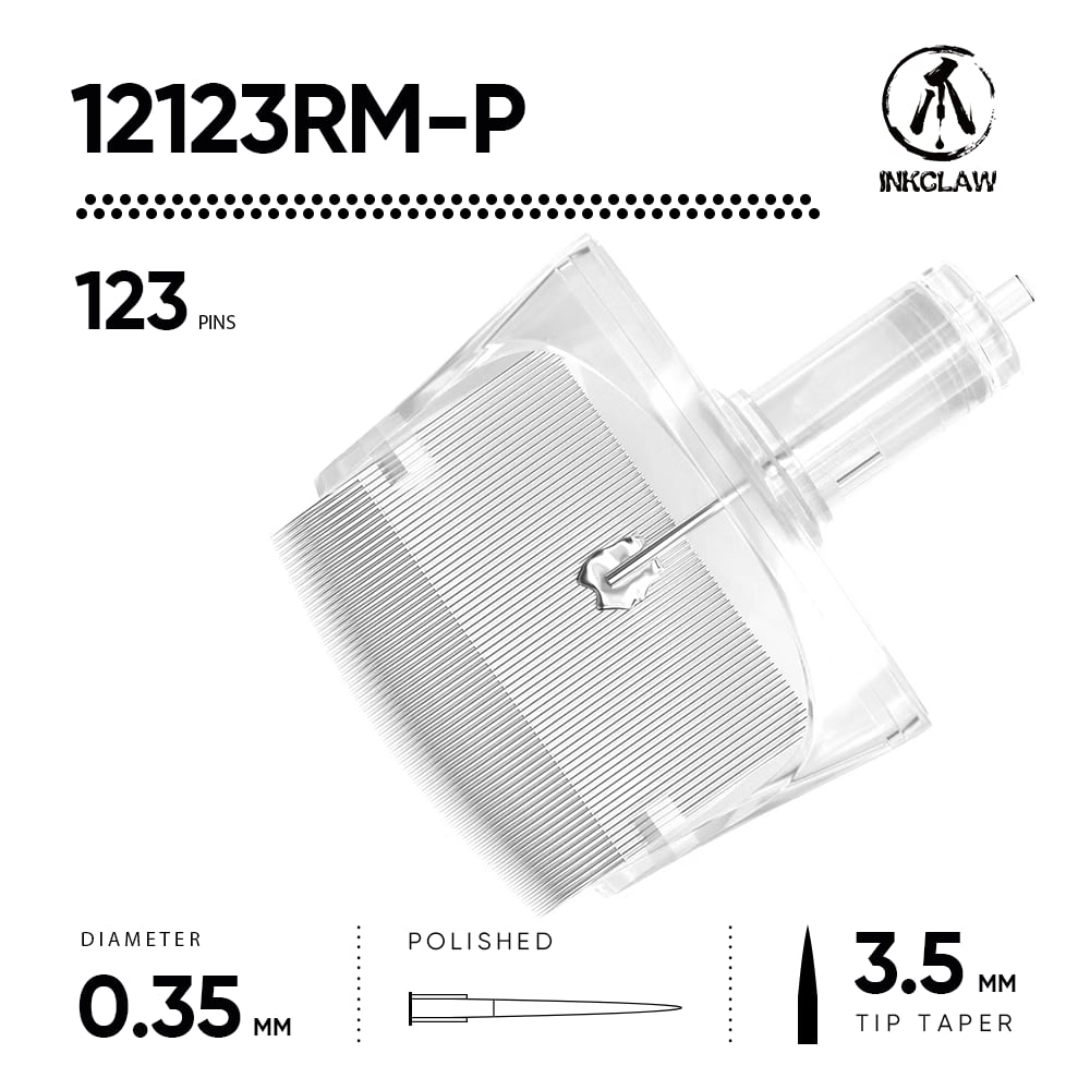 Inkclaw｜123 Rマグナム(0.35mm RM) Tattoo Cartridges 6本/1箱