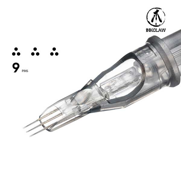 Inkclaw｜Tight 3x3RL Magnum Catridges - Double Spacing 10本/1箱