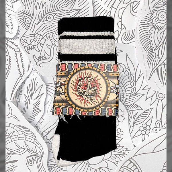 Barbed Flower Socks