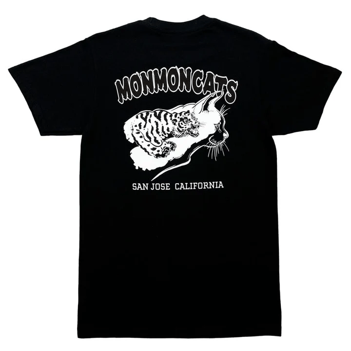 MONMON SJ TIGER CLAW TEE｜ブラック