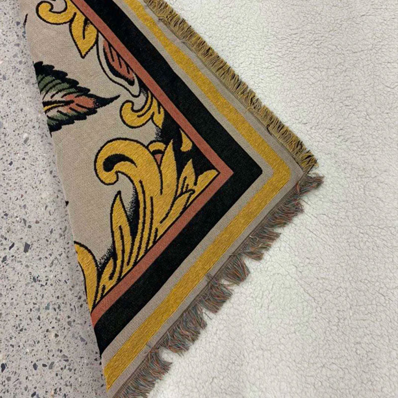 Spider Lady Woven Sherpa Blanket