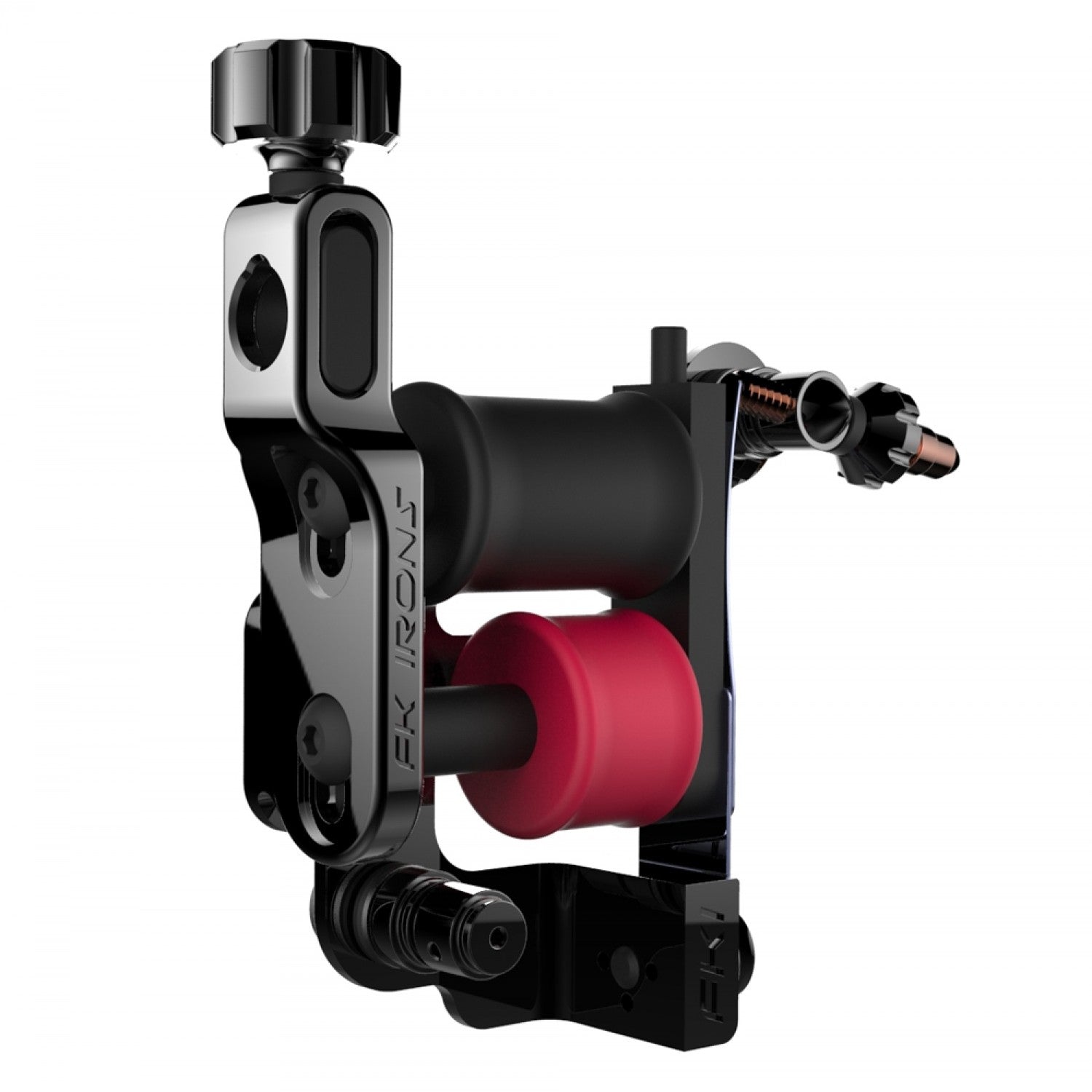 FK Irons AL13 Roswell Aluminum Tattoo Machine - Solid Black