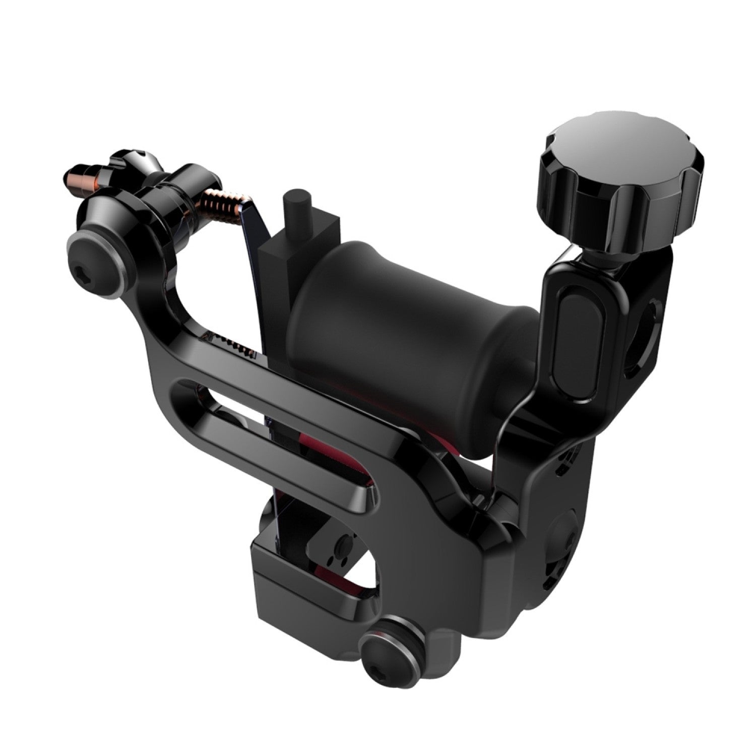 FK Irons AL13 Roswell Aluminum Tattoo Machine - Solid Black