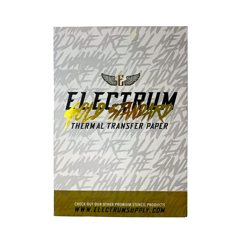 ELECTRUM|Gold Standard Thermal Transfer Paper – FLAG Tattoo Supply