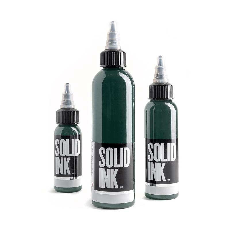 SOLID INK Dark green